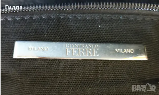 чанта Gianfranco Ferre естествена кожа налична, снимка 11 - Чанти - 47917306
