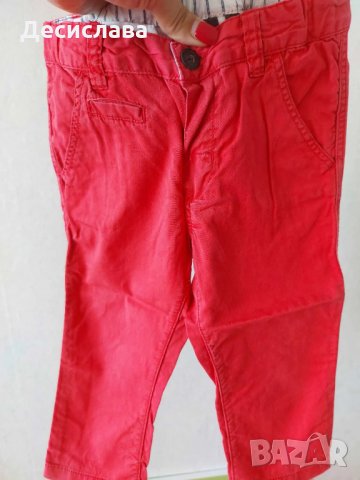 Риза и панталон за момче 12-18 мес, снимка 3 - Комплекти за бебе - 33760485