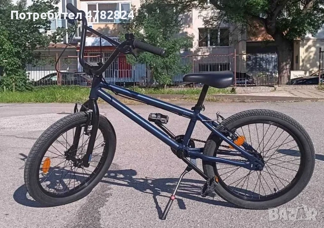 Детски велосипед BMX 20" WIPE 500 + подарък розова каска