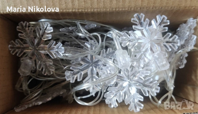 многоцветни коледни LED лампички, снимка 5 - Лед осветление - 52393956