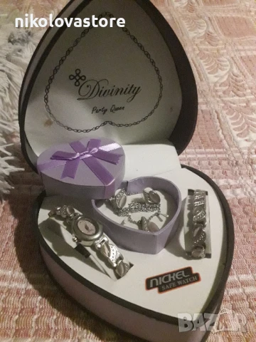 бижутериен дамски комплект с розов кварц Divinity