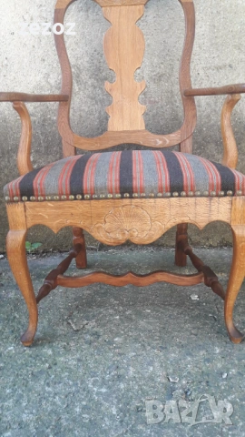 Кресло ретро масив-№027, снимка 6 - Дивани и мека мебел - 53208745