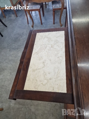 Масивен Бароков Скрин -Внос от Германия! , снимка 7 - Скринове - 52232975