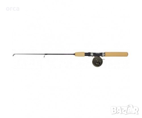 Телескопична въдица с макара за зимен риболов 55 см., снимка 1 - Въдици - 42795465