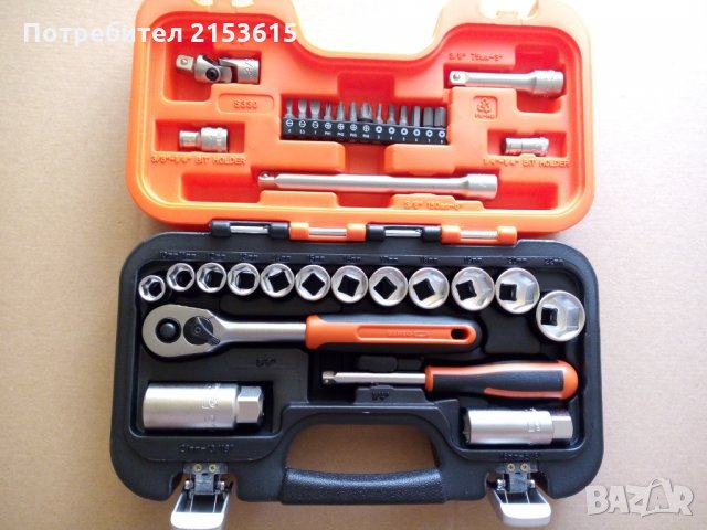 bahco гидория 3/8  34 части камъни комплект 3/8''