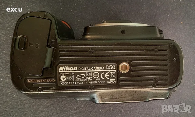 Цифрово тяло Nikon D50, снимка 4 - Фотоапарати - 56020852