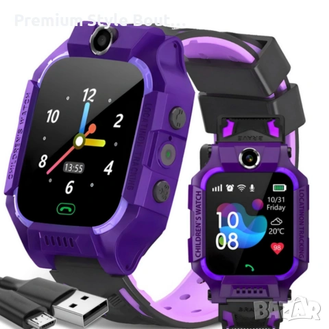Детски Smart часовник с камера и фенерче – снимай, забавлявай се и бъди в безопасност по всяко време, снимка 7 - Дамски - 54138363