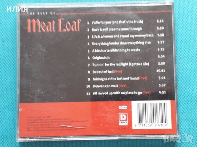 Meat Loaf – The Best Of Meat Loaf(Disky – SI 901610)(Arena Rock,Classic Rock), снимка 3 - CD дискове - 42365811