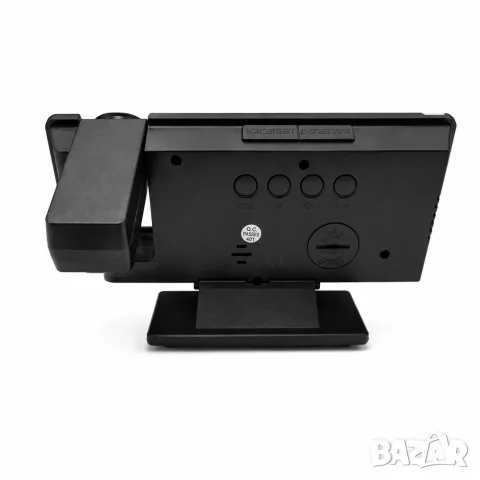 Дигитален LED часовник с проектор температура и влажност, снимка 3 - Аксесоари и консумативи - 55870968