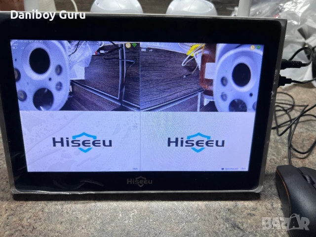 Hiseeu NVR 10-инчов монитор  4MP PTZ соларна камера система за видеонаблюдение и охрана, снимка 8 - Комплекти за видеонаблюдение - 51214747