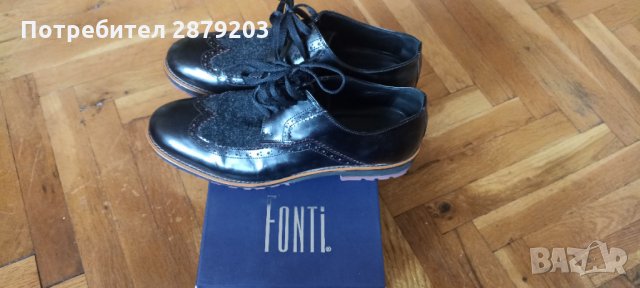 Оферта!Чисто нови обувки FONTI bordeaux!! Цената подлежи на коментар!, снимка 1 - Официални обувки - 35249044