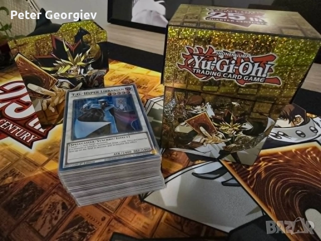 Карти Yu-Gi-Oh (73бр) + Мат + Кутия