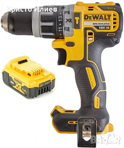 Dewalt DCD796P1 18v XR Безчетков Винтоверт Батерия 5Ah Зарядно в Куфар, снимка 6 - Винтоверти - 39348486