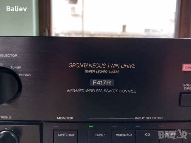 SONY F417R Стерео усилвател , снимка 9 - Ресийвъри, усилватели, смесителни пултове - 53031465