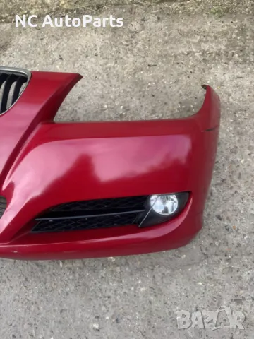 Предна броня ОРИГИНАЛНА за BMW БМВ 3та серия Е90 Е91 Червена 7153898 2011, снимка 3 - Части - 47837674