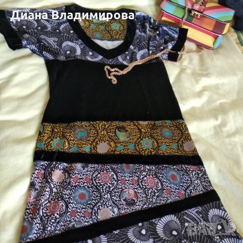 Sandallo essence, дамска рокля, плюш