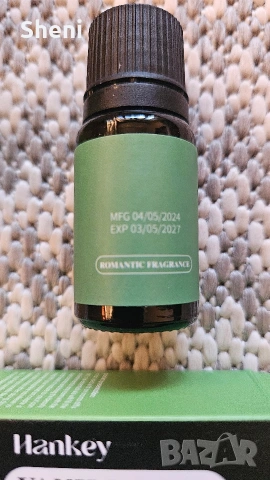 Комплект 5 бр. ароматни етерични масла Hankey – 10ml, снимка 3 - Други стоки за дома - 54313747