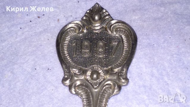 Frieling-Zinn Germany 1987г. КОЛЕКЦИОНЕРСКА ДЕКОРАТИВНА ОРНАМЕНТИРАНА Стара ЛЪЖИЦА 34015, снимка 4 - Колекции - 38883989