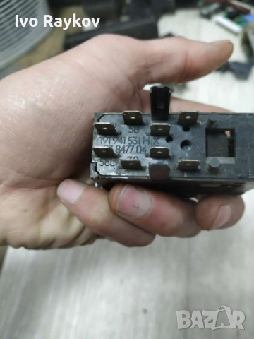 Бутон фарове за Volkswagen Golf mk2 , 191941531hx , 0384770456, снимка 5 - Части - 52679610