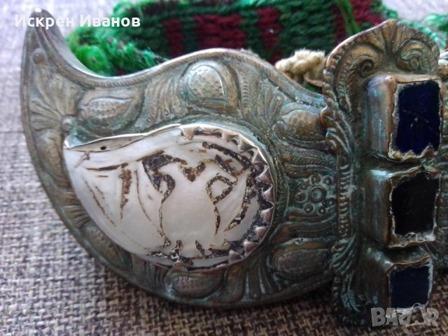 Седефена пафта с коланче, снимка 9 - Други ценни предмети - 34951946