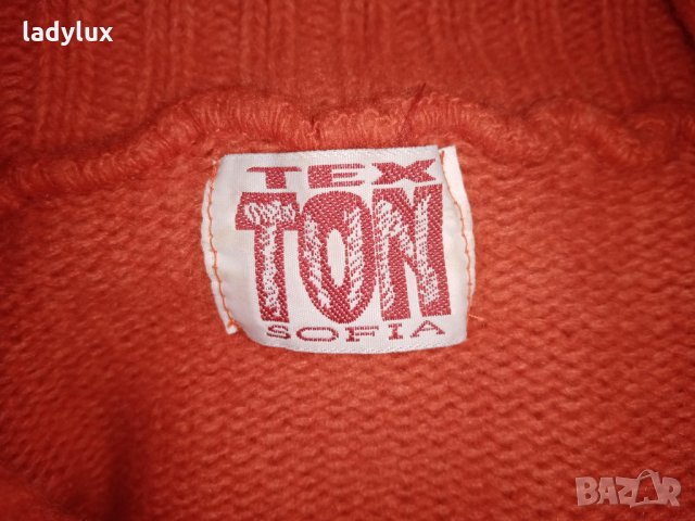 TexTon, Вълнена Блуза с Голяма Шал Яка, Размер S. Код 1493, снимка 7 - Блузи с дълъг ръкав и пуловери - 35527222