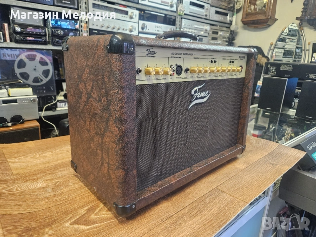 Китарно кубе Fame AC60R Acoustic Combo – Кристален звук за Вашата китара и вокал, снимка 6 - Тонколони - 53888974