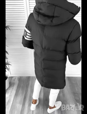 Мъжко дълго зимно яке Елеганс модел 2025г, снимка 4 - Якета - 47996355