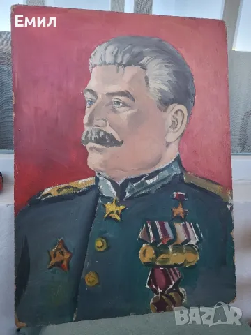Стар портрет Йосиф Висарионович Сталин