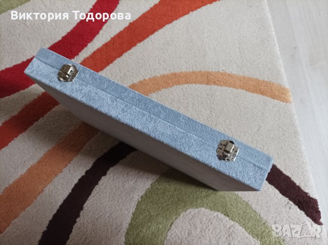 Кутия, органайзер за 24 бр. джобни часовници, снимка 8 - Антикварни и старинни предмети - 40781144