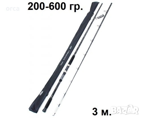 Въдица за сом KAIDA CATFISH 3.00 м – мощна акция 200-600 г | ORCA BG, снимка 2 - Въдици - 53369248