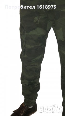 Панталон със странични джобове и ластик на глезена, снимка 3 - Панталони - 31905091