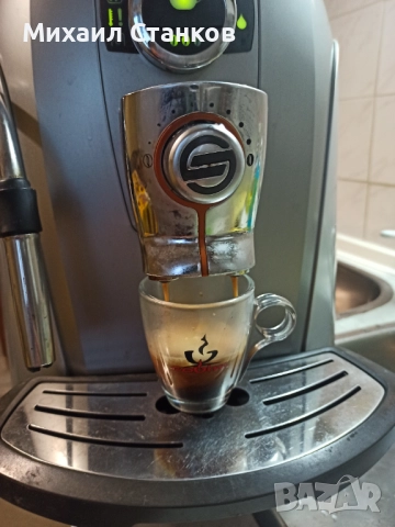 Кафе автомат Саеко Талия работи перфектно и прави супер кафе с каймак , снимка 2 - Кафемашини - 52060263