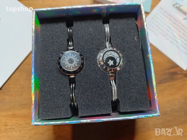 Различни варианти TOTWOO гривни за влюбени - Дизайнерска серия, снимка 9 - Смарт гривни - 50575514