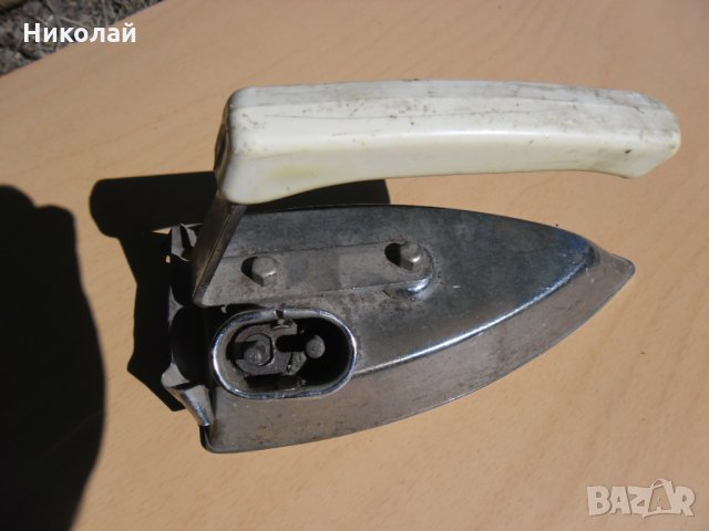 Старина ел. ютия, снимка 5 - Антикварни и старинни предмети - 29934692