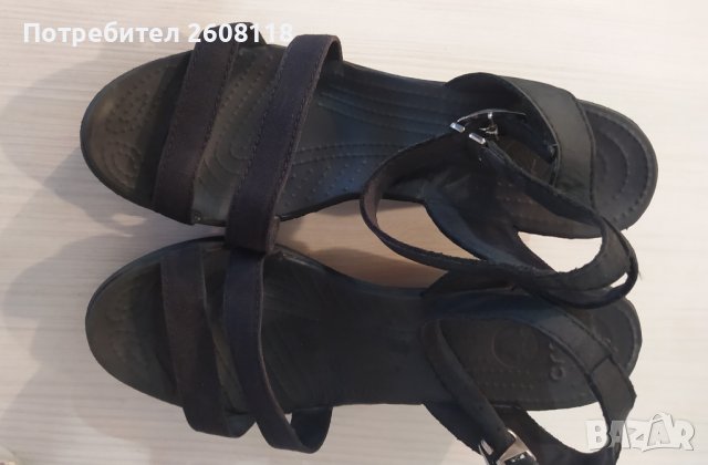 CROCS дамски сандали – черни, № 40, снимка 8 - Сандали - 40680391