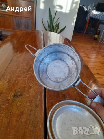 Стара алуминиева кутия #9, снимка 6 - Антикварни и старинни предмети - 35337367