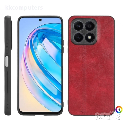 Huawei Honor X8a Удароустойчив Кожен Калъф и Протектор, снимка 6 - Калъфи, кейсове - 52506875