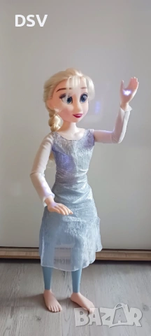 Кукла Elsa 81см Frozen 2 Интерактивна, снимка 3 - Кукли - 54282105