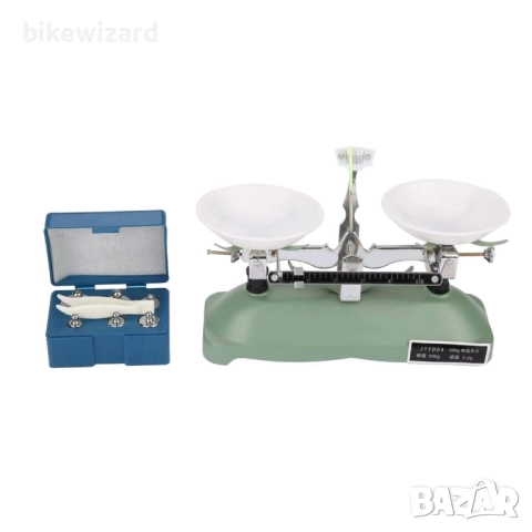 Механична везна - везна 200 g/0,2 g с механична плочка и тежести НОВА, снимка 5 - Други - 51509892