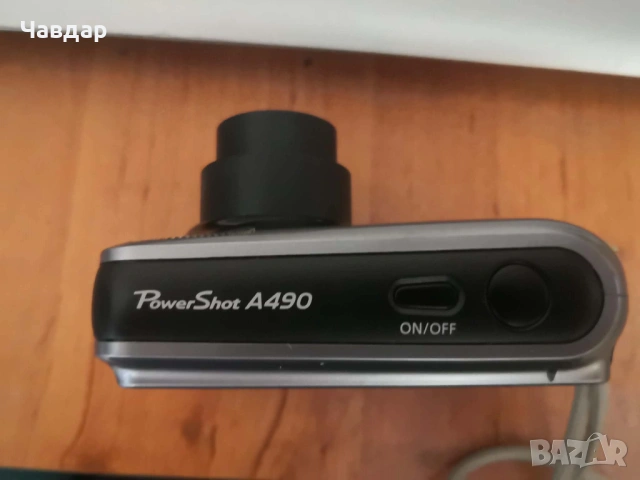 Фотоапарат Canon A490, снимка 3 - Фотоапарати - 32363910