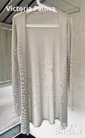 Красива златисто- сребриста жилетка LUCY NAS A SECRET Белгия, снимка 13 - Жилетки - 44230758