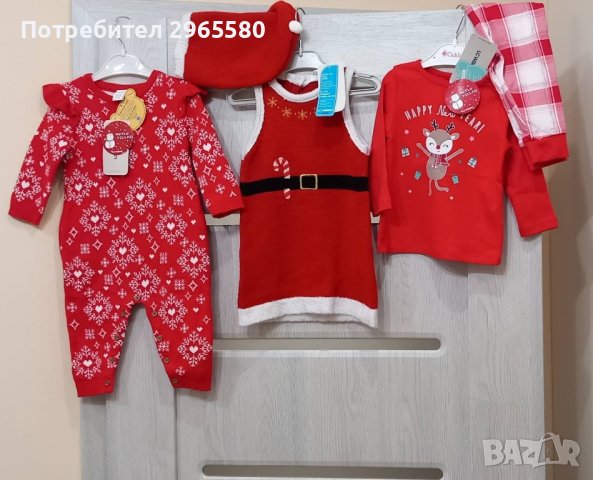 нови Коледни дрехи за цялото семейство, снимка 9 - Детски комплекти - 42926793