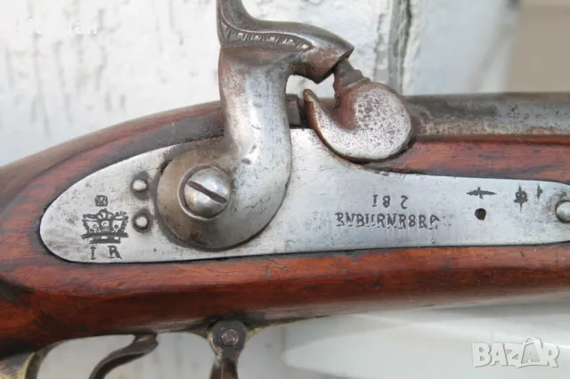 Европейска капсулна Армейска пушка, снимка 9 - Антикварни и старинни предмети - 48619588