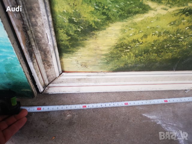 Продавам 3 броя ръчно рисувани маслени картини "Пейзажи", снимка 12 - Антикварни и старинни предмети - 34376223
