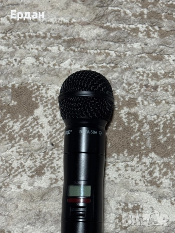 Черна Решетка за безжични микрофони Shure, снимка 2 - Други - 52817555