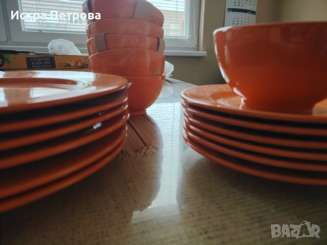 Румънска керамика комплект , снимка 3 - Сервизи - 52591319