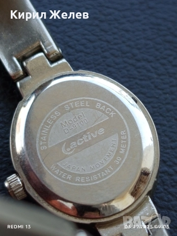 Фешън модел дамски часовник GUCCI QUARTZ JAPAN MOVT нежен фин 48526, снимка 6 - Дамски - 51587561