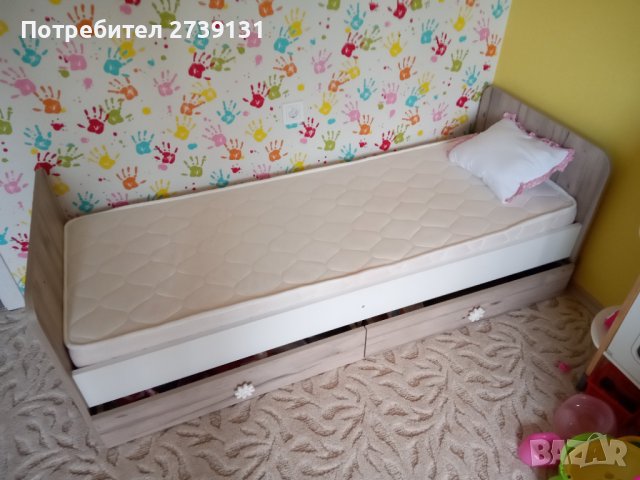 Детско легло, снимка 2 - Мебели за детската стая - 37542200
