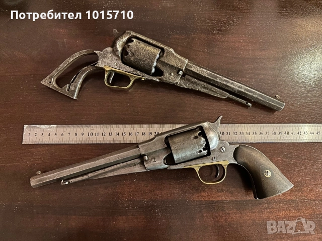 Remington M 1858 револвер , снимка 2 - Антикварни и старинни предмети - 52952745