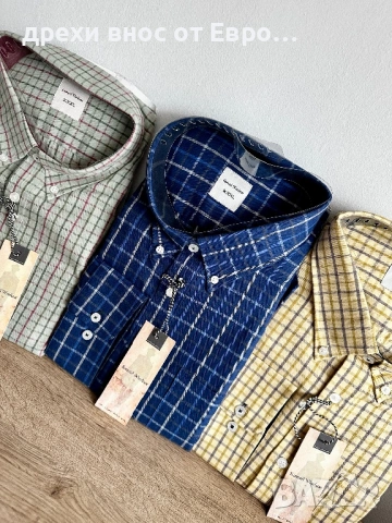 NEXT, Samuel Windsor, MURO, Vannucci мъжка риза с дълъг ръкав, снимка 2 - Ризи - 53064102